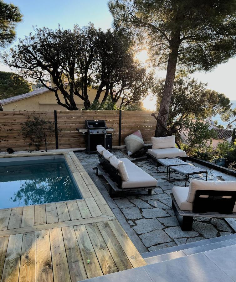 Magnifique Villa Neuve Vue Mer กาวาแลร์-ซูร์-แมร์ ภายนอก รูปภาพ